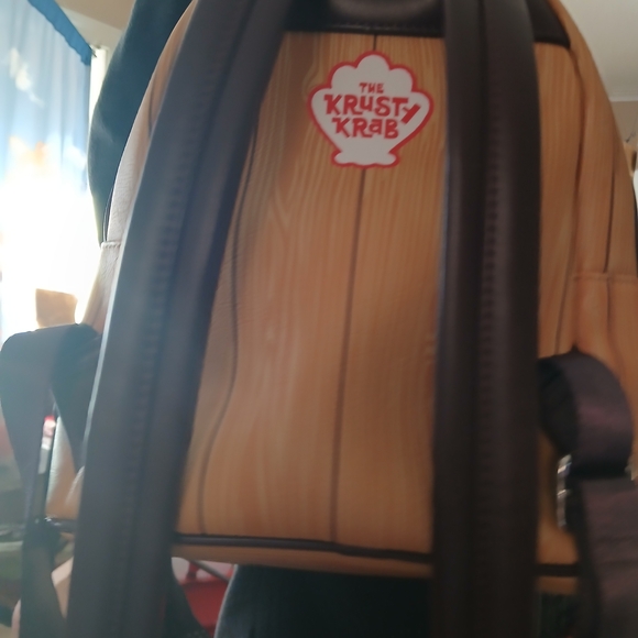 Loungefly SpongeBob and Patrick Burger Backpack - Yellow and Pink main image 3